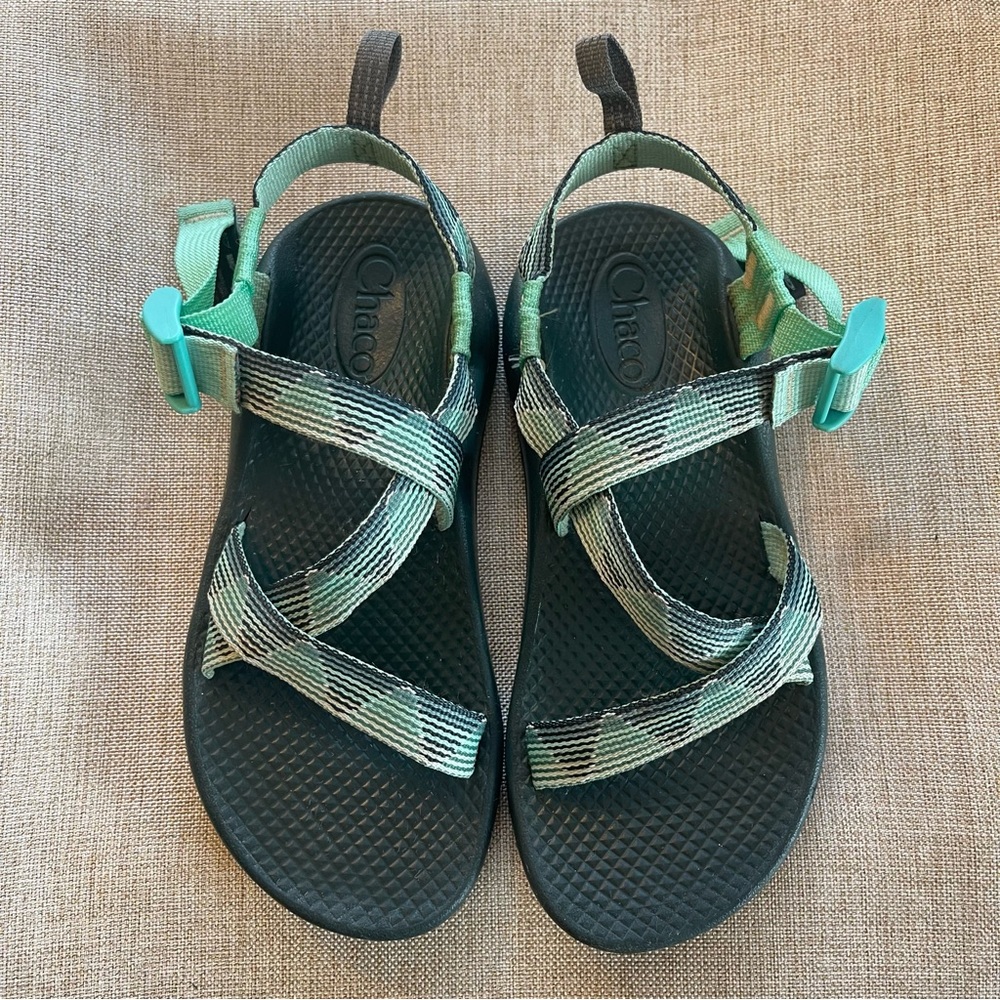 Chaco Teal Kids Sandals